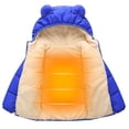 thumbnail image 4 of DPTALR Winter Children's Lamb Velvet Cotton-padded Rabbit Ears Padded Baby Cotton-padded Jacket, 4 of 8