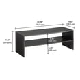 thumbnail image 4 of Mainstays unité de rangement horizontal de 78,7 cm, Espresso, 4 of 6