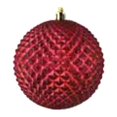 thumbnail image 1 of Vickerman N188419D Boule Pailletée Durian Vin de 2,75 Po, 12 par Sac, 1 of 3