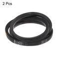 thumbnail image 3 of Unique Bargains B-1422 V-Belts Drive Belt 1422mm Inner Girth Rubber for Power Transmission 2 Pack, 3 of 6