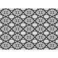 thumbnail image 1 of Ahgly Company Machine Washable Indoor Rectangle Transitional Light Black Area Rugs, 8' x 12', 1 of 7