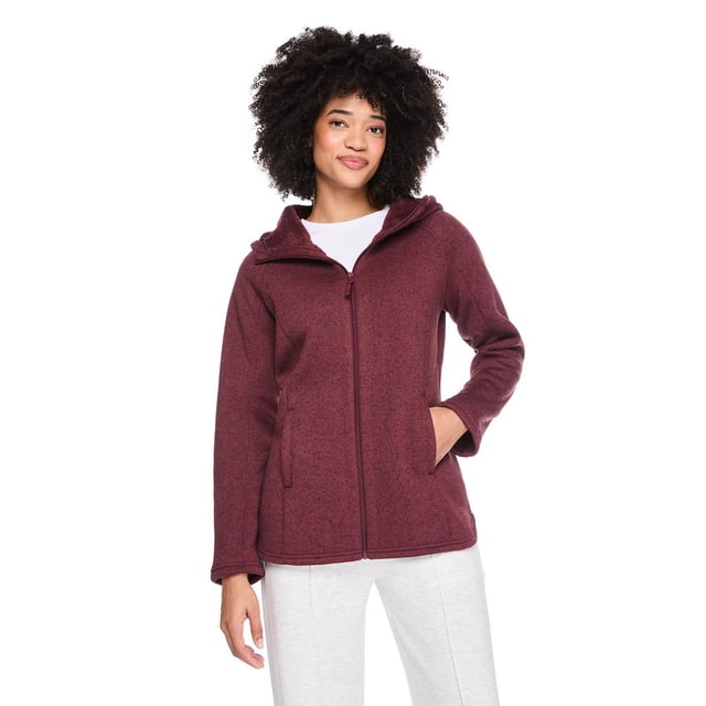 George Women's Faux Shearling Zip Up Jacket