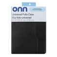 thumbnail image 1 of onn Universal Folio Case with Hand Strap for 9 in./22.9 cm - 11 in./27.9 cm Tablets, Black, 1 of 5