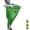 Green, variant on Granny Pants Yard Game Set with Bouncy Balls, Freaky Party Games for Adults, Outdoor Family Reunion Fun, Hilarious Field Day Activity, Backyard BBQ Entertainment, Team Building Picnic Games