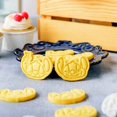 thumbnail image 3 of Stitch Cookie Cutter Cute Anime Figure Biscuit Mould Bakery Mold Press Sugar Cake Kitchen DIY Reusable Model Baking Tools Stitch 4, 3 of 6