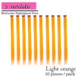 thumbnail image 2 of Colored Highlights Straight/Curly Clip in Hair Extensions Synthetic Hair in Multiple Colors, 2 of 6