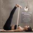 thumbnail image 3 of Sangle De Yoga En Coton Organique, 3 of 5