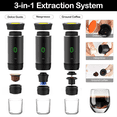 thumbnail image 4 of Machine à Espresso Électrique Sans Fil Portable pour Camping, Cafetière à Capsules et Poudre, Cafetière de Voyage Noire, 4 of 7
