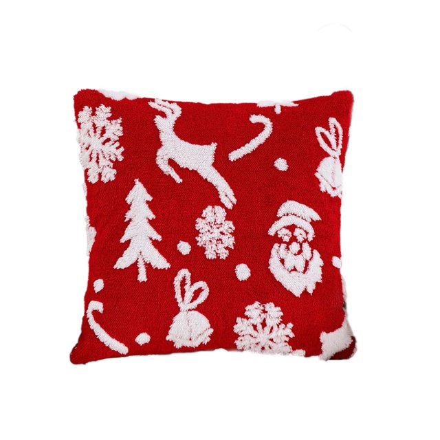 Hbdhejl Christmas Cushion Cover 45 X 45 Cm Christmas Cushion Cover 45 X 45 Cm Christmas Decoration Cushion Cover Christmas Cushion Cover Christmas Decoration