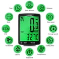 thumbnail image 2 of Bike Speed Meter,Ipx6 Waterproof Temperature Bike Ipx6 Waterproof Temperature Stopwatch Computer Functional Lcd Mountain Bike Lcd Screen Computer Eryue Buzhi Rainproof 2.8inch Waterproof Huiop, 2 of 7