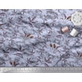 thumbnail image 3 of Soimoi Polyester Georgette Fabric Leaves Print Fabric by The Yard 52 Inch Wide, 3 of 3
