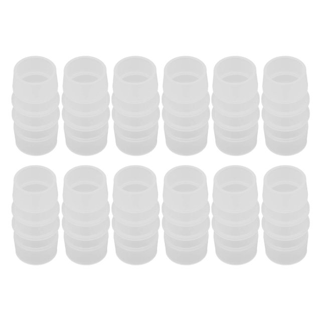 Equal Diameter Barb Fittings Pp Plastic Barb Fittings Barb Hose Connector Straight Through Barb Joints 12PCS PP Plastic Hose Joint Equal Diameter Barb Fittings Straight Through