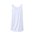 thumbnail image 1 of Birdeem Longues Chemises de Nuit pour Femmes Robe de Nuit Décontractée et à la Mode Couleur Unie Col Rond Manches Courtes avec Coussin de Poitrine, 1 of 12