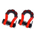 thumbnail image 2 of Wweixi 2pack/lot 2Pack 3/4 D Ring Shackles Shackle U-Hook Shackle Easy To Strong Red, 2 of 6