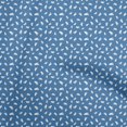 thumbnail image 1 of oneOone Rayon Medium Blue Fabric Kids Foot Sewing Craft Projects Fabric Prints By Yard 56 Inch Wide, 1 of 5