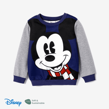 Disney Disney Mickey and Friends Toddler Boy Mickey Mouse Pattern Print Long-sleeve Top or Pants