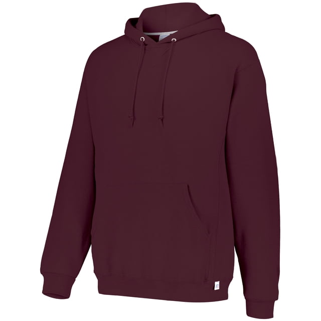 Russell Athletic Dri Power Hooded Sweatshirt, 3XL, Maroon