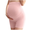 thumbnail image 1 of Birdeem Pregnant Womens Plus Size Solid Color Comfortable Wear-Proof Pants Shorts Leggings, 1 of 1