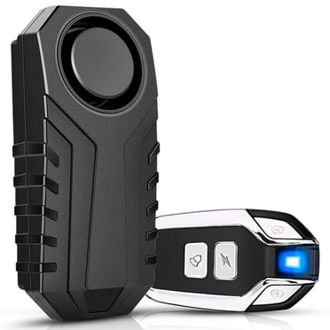 Wsdcam Wireless Bicycles Alarm with Remote Super Loud DIY Touch Motion Alarms for Vehicle Bike Motorcycle Scooter,SOS Function