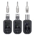 thumbnail image 1 of 2.4GHz Microphone Wireless System XLR Adapter Transmitter Receiver 160Feet Range, 1 of 6