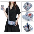 thumbnail image 2 of Compatible pour iPhone 14 Pro Max Étui Portefeuille pour Femmes avec Étui Magnétique Détachable Support Sans Fil, 2 of 5