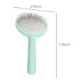 thumbnail image 3 of XYAIYT Double Sided Pet Grooming Brush for Dogs and Pets Shedding and Dematting Undercoat Rake Comb with Stainless Steel Needles Gentle on Skin Suit for Long Haired Pets, 3 of 7