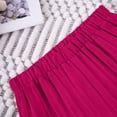 thumbnail image 4 of Plebaso Girls 2 Piece Outfits Summer Ruffle Cami Tops Loose Wide Leg Pants Kids Vacation Beach Clothes Set, 4 of 6