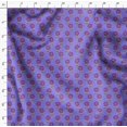 thumbnail image 4 of Soimoi Poly Georgette Fabric Leaves & Floral Artistic Printed Fabric 1 Yard 52 Inch Wide, 4 of 5