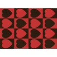 thumbnail image 1 of Ahgly Company Tapis Rectangulaire Lavable en Machine Intérieur Transitionnel Rouge Tomate, 8 Pieds x 10 Pieds, 1 of 7
