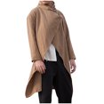 thumbnail image 4 of LOVZFMLL Cardigan pour Femmes Coupe-Vent pour Hommes Cardigan Cape Mi-Long à Manches Longues, 4 of 8
