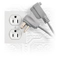 thumbnail image 2 of Elink EX-521 - Indoor Heavy Duty Extension Cord, 8 Feet, Grey, 2 of 3