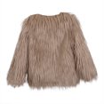 thumbnail image 3 of LSLJS Manteau Court à Col en V pour Femmes, Manches Longues, Polyvalent, Haut Premium, 3 of 4