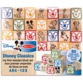 thumbnail image 2 of Melissa & Doug Mon premier ensemble de blocs en bois Disney Classics  – ABC et 123, 2 of 2