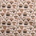 thumbnail image 1 of oneOone Cotton Poplin Peach Fabric Cowboy Craft Projects Decor Fabric Printed By The Yard 56 Inch Wide, 1 of 5