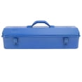 thumbnail image 2 of Blue Tool Chest Storage Organizer, Blue Toolbox Metal Structure High Load Bearing Portable Tool Storage Organizer for Workshop Garage Car Job Site, 2 of 7