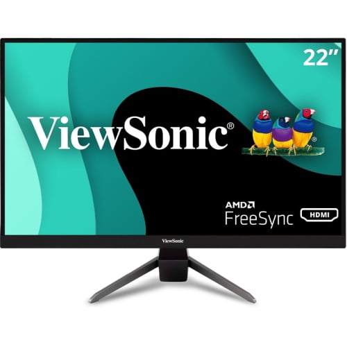 Moniteur ViewSonic Entertainment VX2267-MHD 22 po, 1920 x 1080, Noir, VX2267-MHD