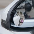 thumbnail image 4 of 2 Pcs Miroir de Voiture Miroir Convexe Angle Mort Rétroviseur Auto Miroirs Grand Angle, 4 of 12