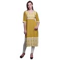 thumbnail image 1 of Bimba Robes Tuniques Droites Imprimées pour Femmes Vêtements Indiens Imprimés, 1 of 5