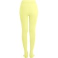 thumbnail image 4 of ORUYROP Women's Solid Colored Opaque Microfiber Footed Tights, 4 of 7