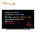 thumbnail image 3 of Laptop panel screen B133HAK02.2 Replacement Screen for  02HL707 - 13.3 inch 1920x1080 Full HD LCD Display, 3 of 9