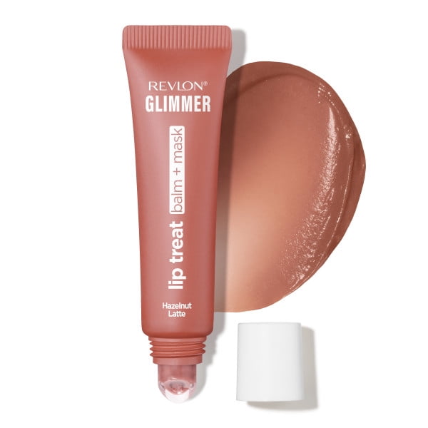 Baume + masque pour les lèvres Glimmer™ pour lèvres sèches, nuit, 006 Latté aux noisettes , 12ml