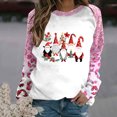 thumbnail image 1 of TIMIFIS Chandail de Noël Surdimensionné pour Femmes, Mode Décontractée, à Lettres Imprimées, Col Rond, Chandail à Enfiler, Chandails, Cadeaux pour Femmes pour Noël, 1 of 4