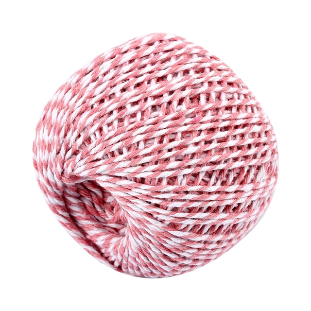 1.5mm 100m Cotton Thread Double Colors Cord Handicraft Woven sewing rope String Strap Rope Wire DIY Supplies