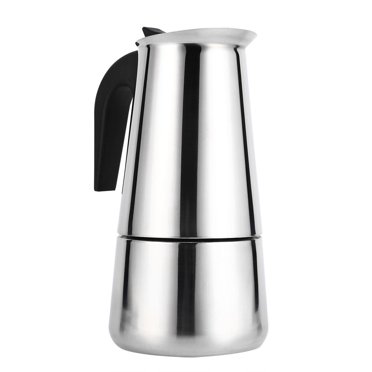 Yosoo Percolateur en Acier Inoxydable Cafetière Moka Cafetière Espresso Cuisinière pour la Maison et le Bureau, Cafetière en Acier Inoxydable, Cuisinière Cafetière