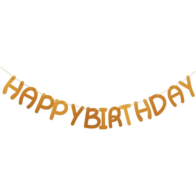 pitrice Decorate birthday letter banners