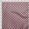 thumbnail image 3 of oneOone Cotton Cambric Fabric Geometric & Floral Block Print Sewing Fabric BTY 56 Inch Wide, 3 of 4