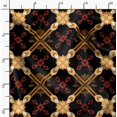 thumbnail image 2 of Soimoi Georgette Viscose Fabric Argyle Check Decor Fabric Printed Yard 42 Inch Wide, 2 of 5