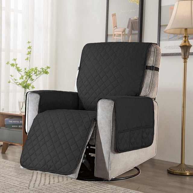 Housse Extensible pour Fauteuil Inclinable, Housse Imprimée Protectrice pour Meubles pour Fauteuil et Fauteuil Inclinable, Lavable, Ajustement Facile, Matériau Durable