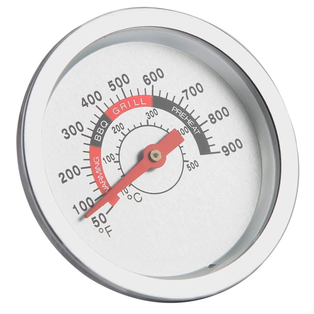BBQ Temperature Gauge,Stainless Steel Barbecue BBQ Barbecue Thermometer Grill Thermometer Innovative Solution