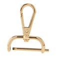 thumbnail image 1 of Clips Detachable Swivel Snap Hooks Swivel Lobster Clasps for DIY Jewelry 31mm Gold, 1 of 9
